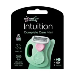 Wilkinson Sword Intuition Complete Care Mini travel size maszynka do golenia dla kobiet uchwyt + 1 wkład