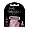 Wilkinson Sword Intuition Quattro wkłady do maszynki do golenia dla kobiet 3 sztuki