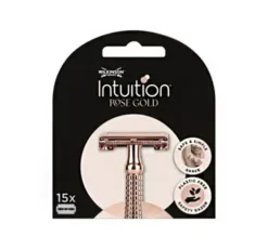 Wilkinson Sword Intuition Rose Gold wkłady do maszynki do golenia dla kobiet 15 sztuk