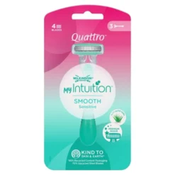 Wilkinson Sword Quattro for Women Sensitive jednorazowe maszynki do golenia dla kobiet 3 sztuki