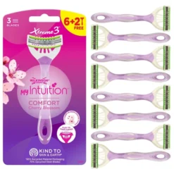 Wilkinson Sword Xtreme3 Comfortjednorazowe maszynki do golenia dla kobiet Cherry Blossom 8 sztuk