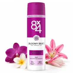 8x4 dezodorant w sprayu dla kobiet Bloomy Beat 150 ml