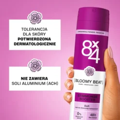 8x4 dezodorant w sprayu dla kobiet Bloomy Beat 150 ml