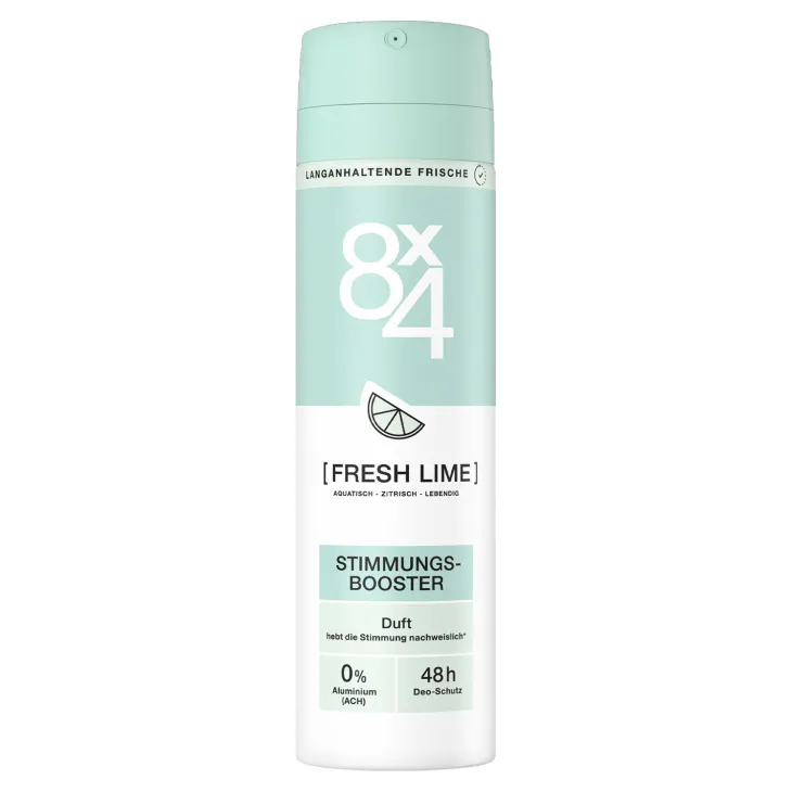 8x4 dezodorant w sprayu dla kobiet Fresh Lime 150 ml