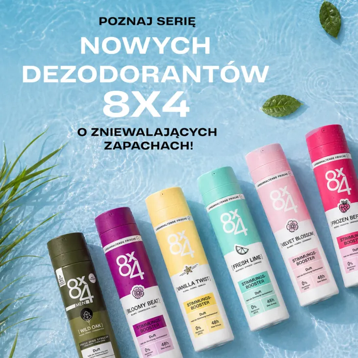 8x4 dezodorant w sprayu dla kobiet Fresh Lime 150 ml