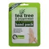 Xpel Tea Tree & Peppermint zabieg w formie rękawiczek 30ml