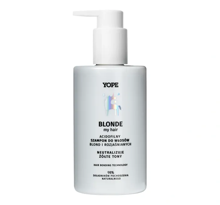 Yope Blonde My Hair acidofilny szampon do włosów blond i rozjaśnianych 300ml