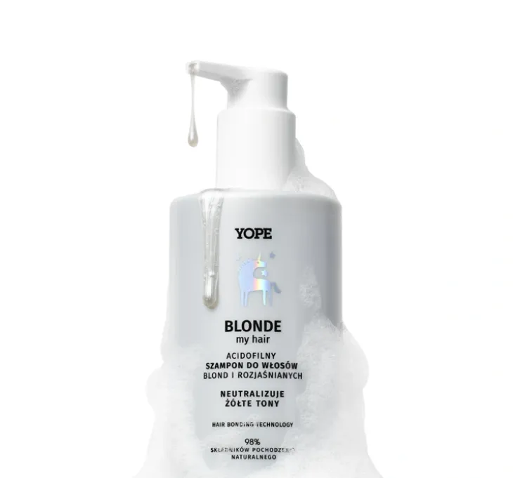 Yope Blonde My Hair acidofilny szampon do włosów blond i rozjaśnianych 300ml