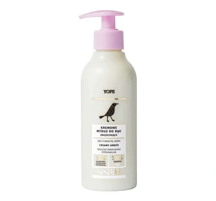 Yope Creamy kremowe mydło do rąk Creamy Amber 300ml