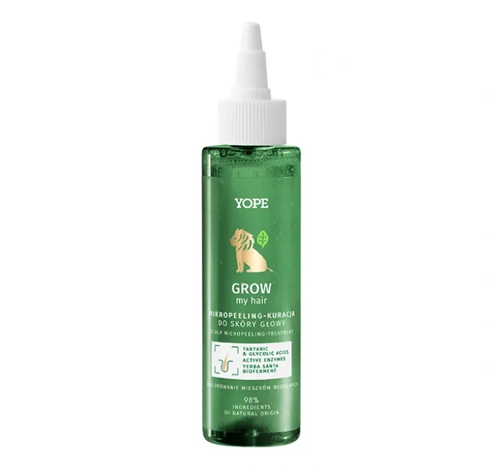 Yope Grow My Hair mikropeeling kuracja do skóry głowy 115ml