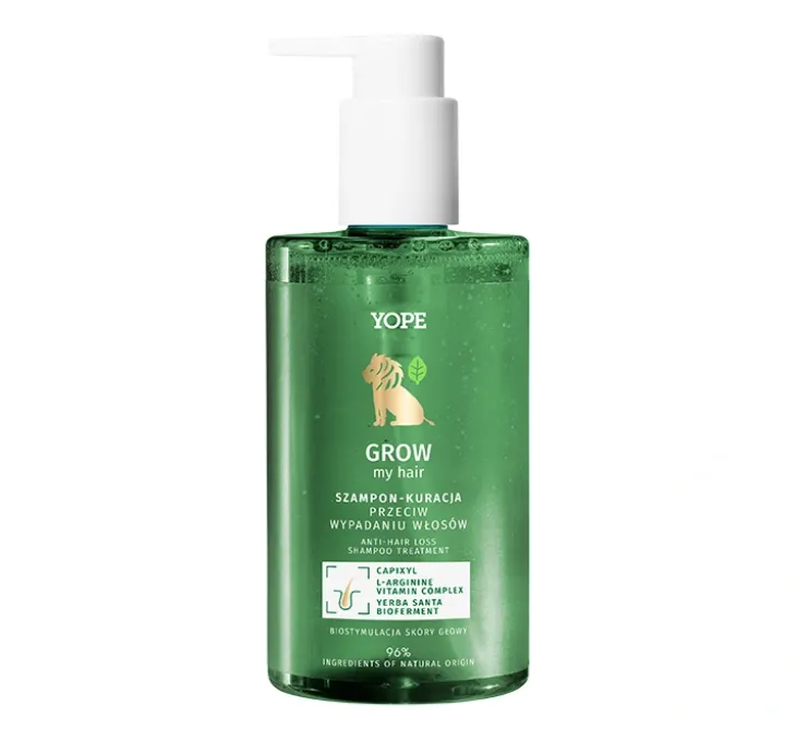 Yope Grow My Hair szampon kuracja przeciw wypadaniu włosów 300ml