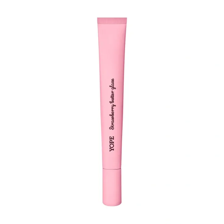 Yope Lana V pielęgnujący błyszczyk do ust Strawberry Butter Lip Glaze 8 ml