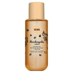 Yope naturalna mgiełka do ciała i włosów Mandarynka i Malina 200 ml