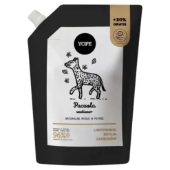 Yope naturalne mydło do rąk w płynie Paczula i Wetiwer refill 600 ml
