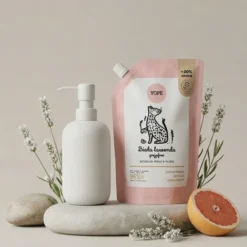 Yope naturalne mydło do rąk w płynie Biała Lawenda i Grejpfrut refill 600 ml