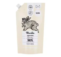Yope Naturalne mydło Wanilia Cynamon refill 500 ml