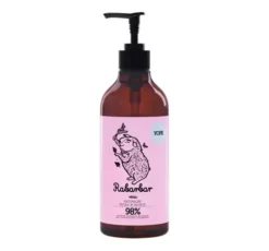 Yope Naturalne mydło w płynie Rabarbar i róża 500ml