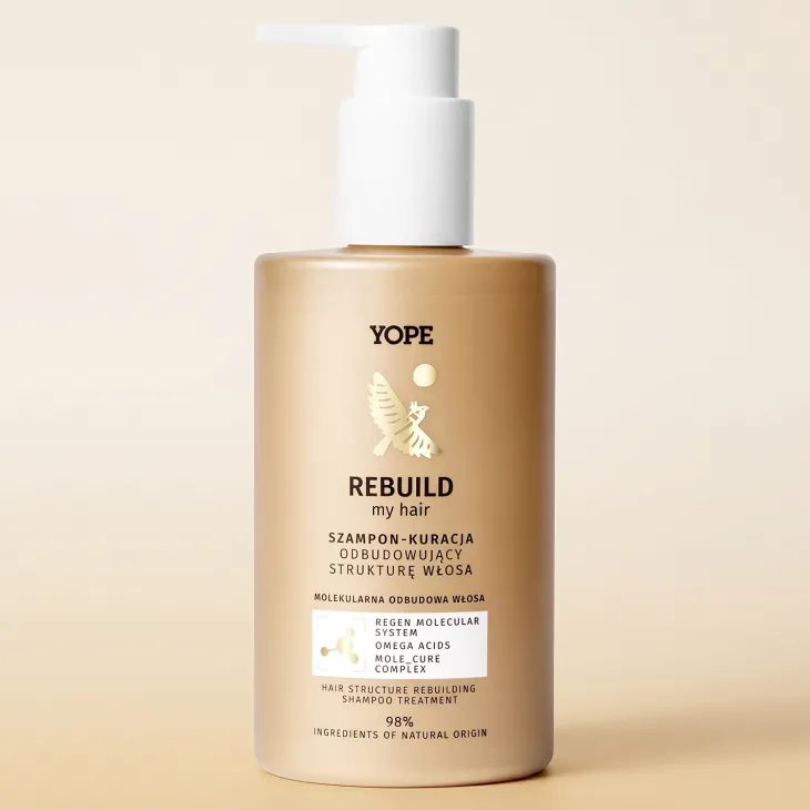 Yope Rebuild My Hair odbudowujący szampon-kuracja do włosów 300 ml
