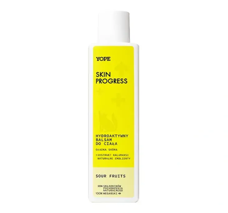 Yope Skin Progress hydroaktywny balsam do ciała Sour Fruits 200ml