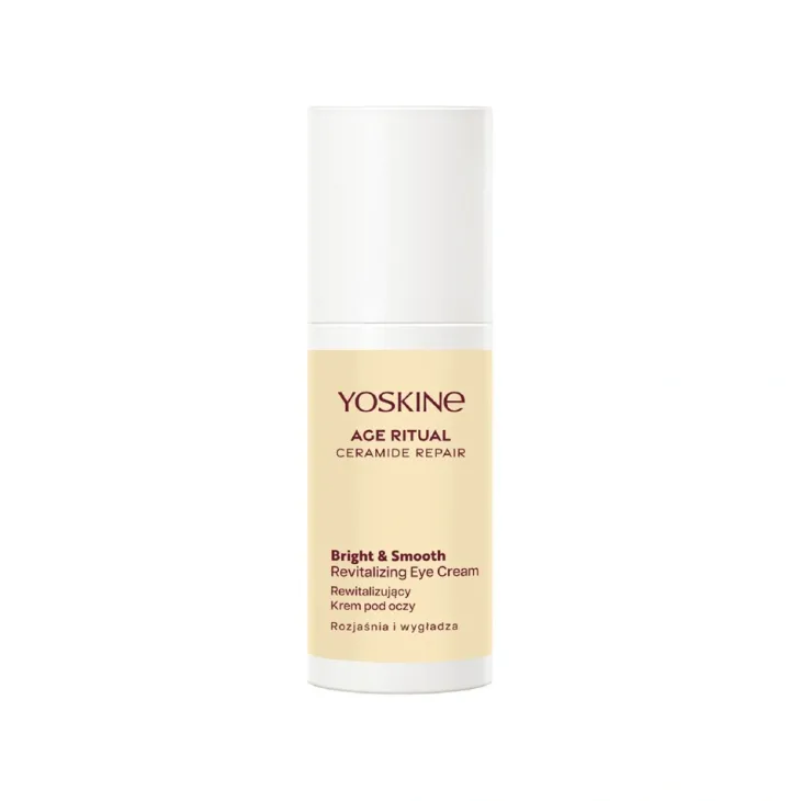 Yoskine Age Ritual Ceramide Repair Bright & Smooth rewitalizujący krem pod oczy 30 ml