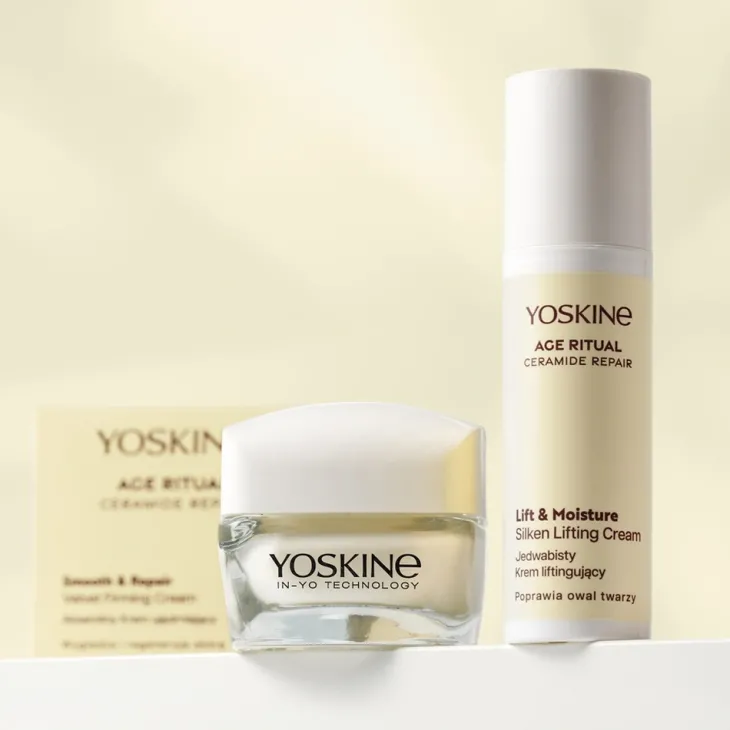 Yoskine Age Ritual Ceramide Repair Lift & Moisture jedwabisty krem liftingujący 50 ml