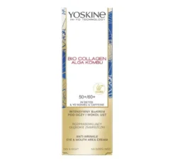 YOSKINE BIO COLLAGEN ALGA KOMBU INTENSYWNY BIOKREM POD OCZY I WOKÓŁ UST 50+/ 60+ 15ML