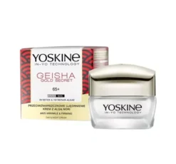 Yoskine Geisha Gold Secret przeciwzmarszczkowe ujędrnianie krem z algą Nori 65+ 50ml