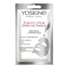 Yoskine Geisha Mask Sakura odżywcza srebrna maska w płachcie 20 ml