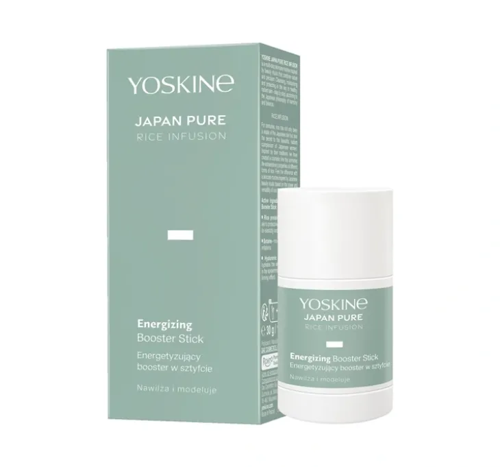 Yoskine Japan Pure Rice Infusion energetyzujący booster serum w sztyfcie 30 g