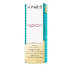 Yoskine Okinawa Green Caviar przeciwzmarszczkowy krem pod oczy, na powieki i wokół ust 15 ml