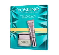 Yoskine Okinawa Green Caviar zestaw do pielęgnacji twarzy 60+ krem do twarzy + krem pod oczy