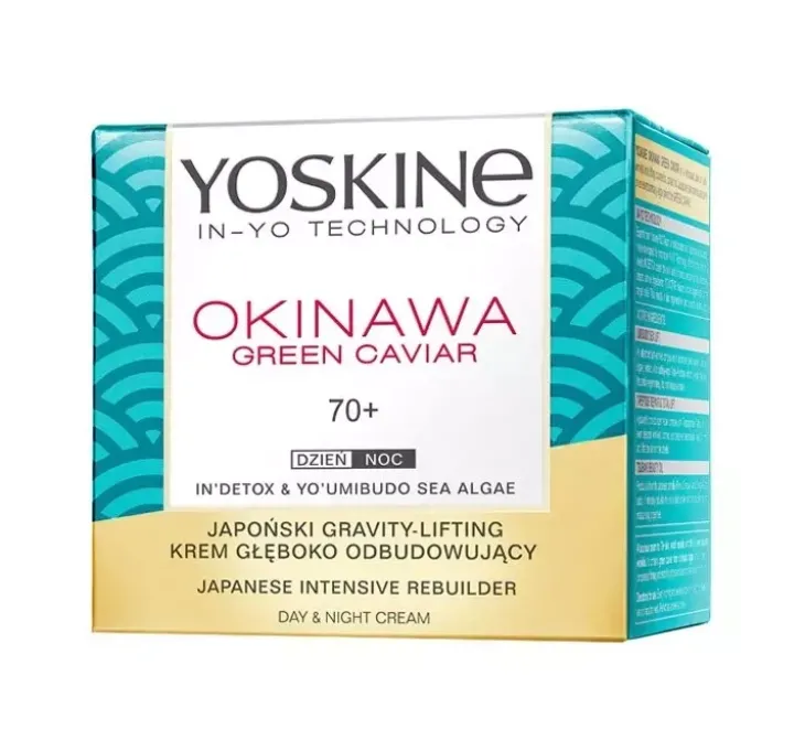 Yoskine Okinawa Green Caviar 70+ krem głęboko odbudowujący 50ml