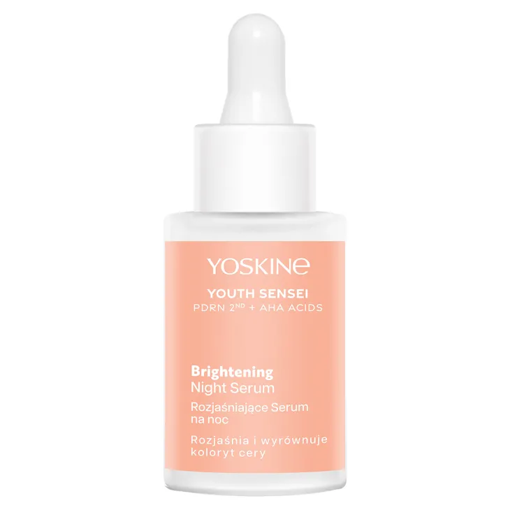 Yoskine Youth Sensei Brightening Night Serum rozjaśniające serum do twarzy na noc 30 ml