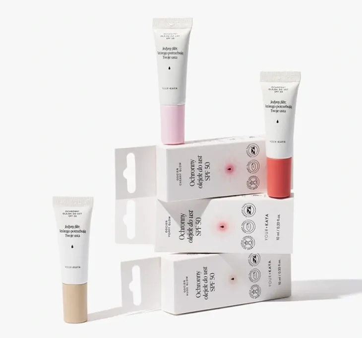 Your Kaya Ochronny olejek do ust SPF50 Cherry Glow 10ml