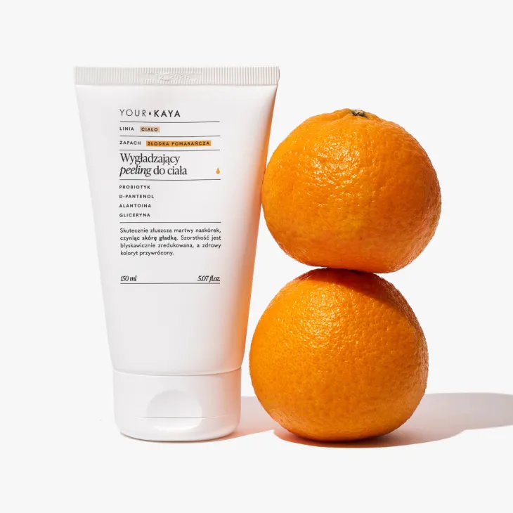 Your Kaya wygładzający peeling do ciała Słodka Pomarańcza 150 ml