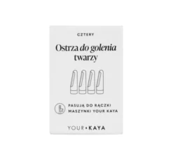 Your Kaya wymienne ostrza do golenia twarzy 4 sztuki