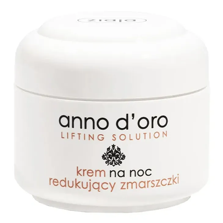 Ziaja Anno D'oro Lifting Solution krem na noc redukujący zmarszczki 50 ml