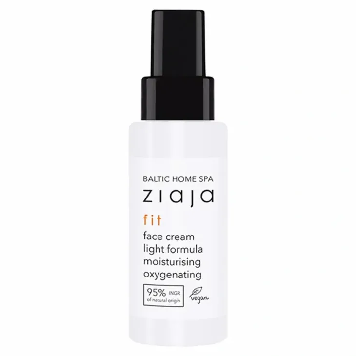 Ziaja Baltic Home Spa Fit lekki krem nawilżająco-dotleniający do twarzy 50ml