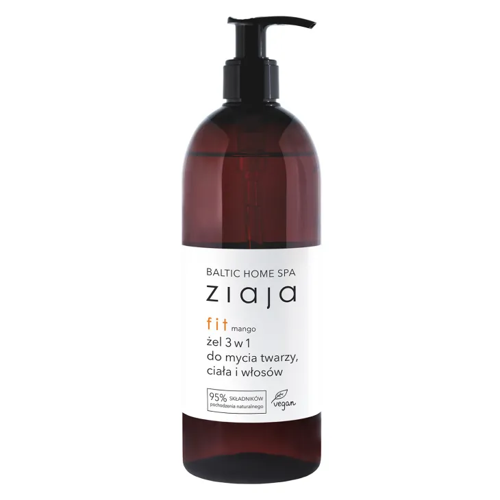 Ziaja Baltic Home SPA Fit Mango żel do mycia twarzy, ciała i włosów 3w1 500 ml