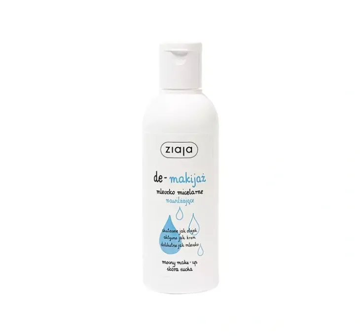 Ziaja De-Makijaż micelarne mleczko nawilżające 200ml