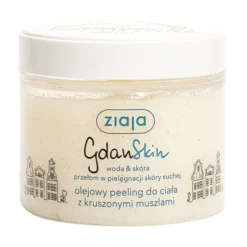 Ziaja Gdanskin olejowy peeling do ciała z kruszonymi muszlami 300 ml