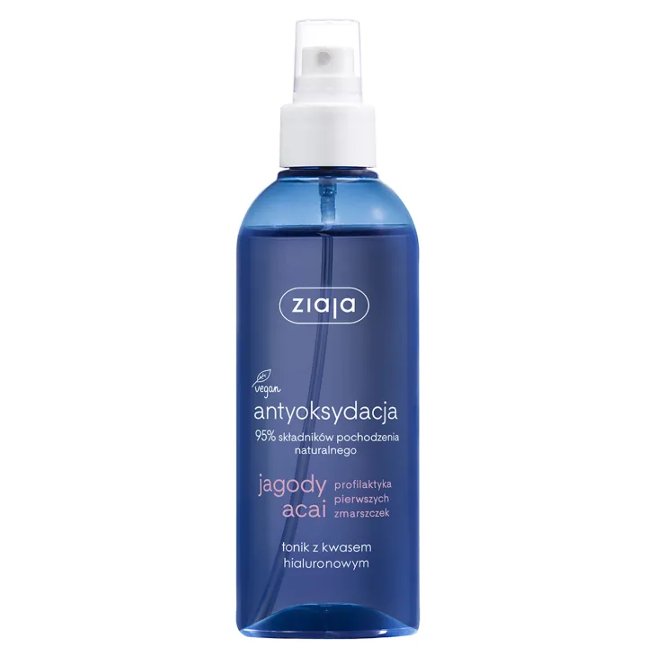 Ziaja Jagody Acai tonik z kwasem hialuronowym 200 ml