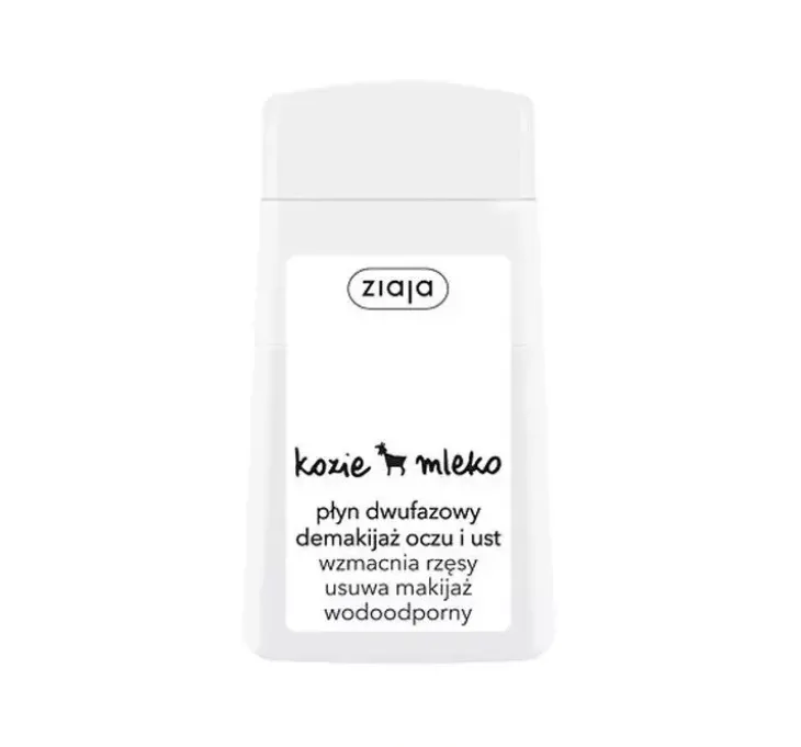 ZIAJA KOZIE MLEKO PŁYN DWUFAZOWY DEMAKIJAŻ 120ML