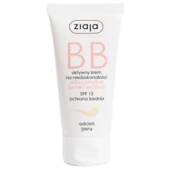 Ziaja krem BB na niedoskonałości skóry normalnej, suchej i wrażliwej SPF15 odcień jasny 50 ml