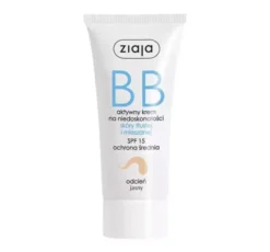 Ziaja krem BB na niedoskonałości skóry tłustej i mieszanej SPF15 odcień jasny 50 ml