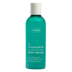 Ziaja Liście Manuka żel z peelingiem oczyszczający pory na dzień/na noc skóra normalna, tłusta i mieszana 200 ml