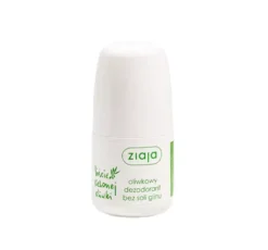 Ziaja Liście Zielonej Oliwki oliwkowy dezodorant w kulce bez soli glinu 60ml