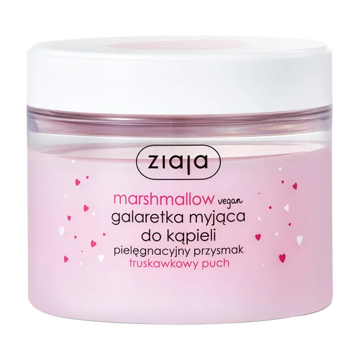 Ziaja Marshmallow galaretka myjąca do kąpieli Truskawkowy Puch 260 ml