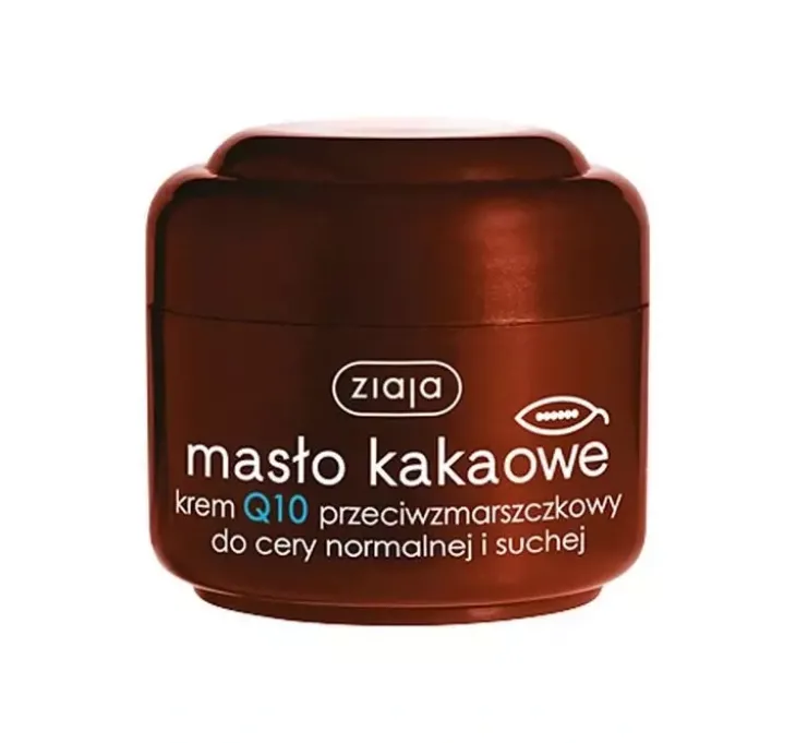 Ziaja Masło Kakaowe przeciwzmarszczkowy krem Q10 do cery normalnej i suchej 50 ml
