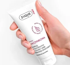 Ziaja Med Kuracja Naczynkowa peeling enzymatyczny do twarzy i szyi na rozszerzone naczynka 75 ml